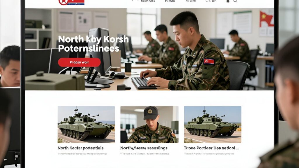 Панорамный вид на военную технику и инфраструктуру Северной Кореи для анализа оборонного потенциала страны